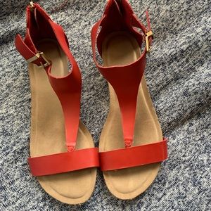 Kennet Cole Red sandals